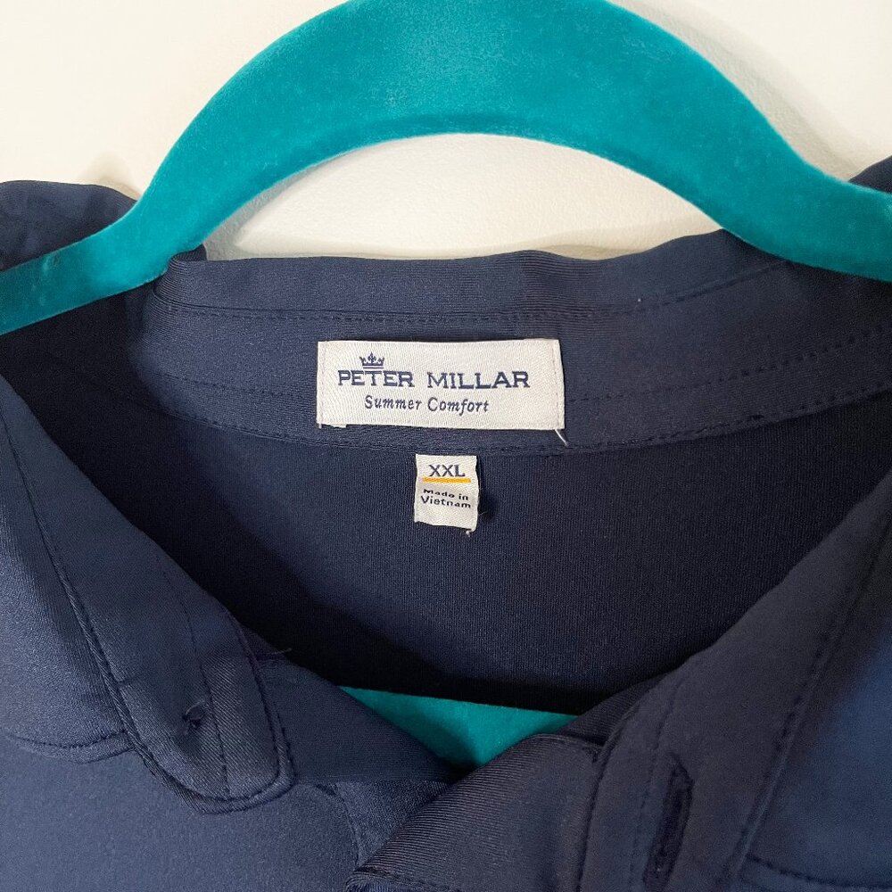 Peter Millar Solid Performance Polo - Size Xxl - image 2